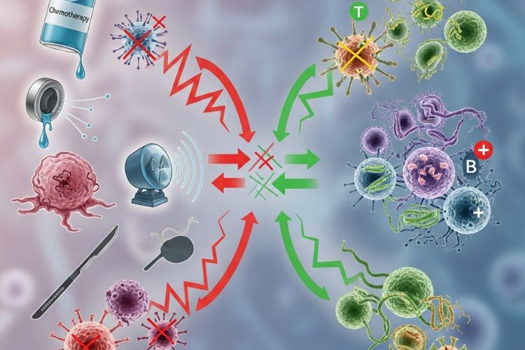Cancer Treatment Affects the Immune System